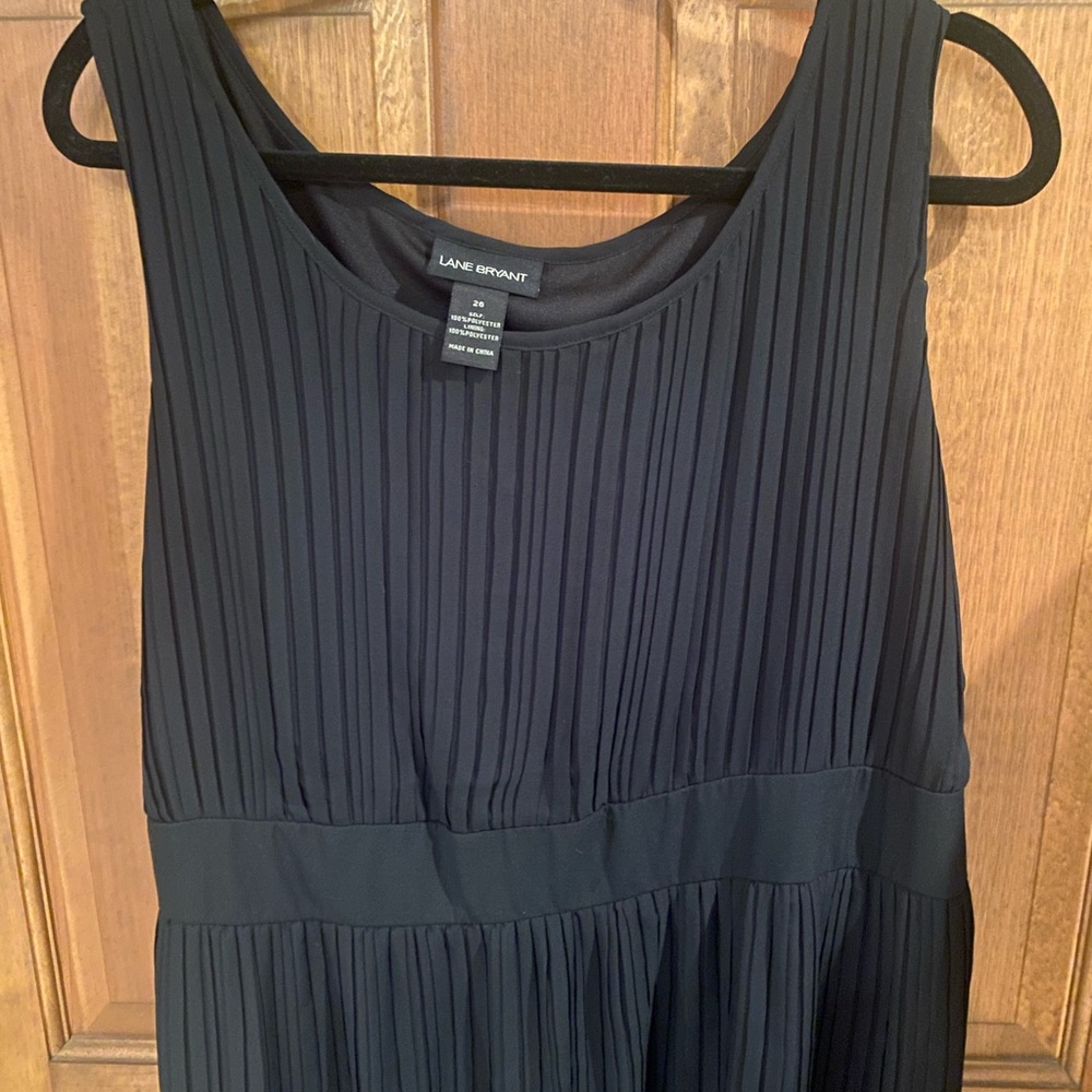 Lane Bryant pleated dress